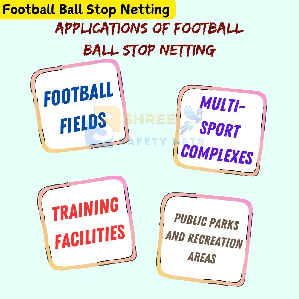 Football Ball Stop Netting